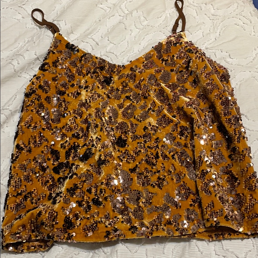 Ro&De Sequin Top